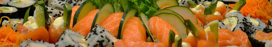 Eating Japanese Sushi at Sushi Huku Japanese Restaurant restaurant in Atlanta, GA.